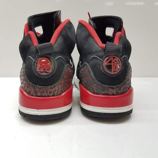 Mn Nike Jordan Spike Lee Brooklyn Red White Black Shoes Sz 8 image number 3