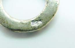 Artisan 925 Sunstone Cabochon Ring & Garnet Drop & Ball Post Earrings alternative image
