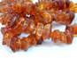 Artisan Chunky Amber Nugget Necklace 49.5g image number 4
