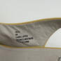 Womens Yellow Peep Toe Wedge Heel Espadrille Slingback Sandals Size 8 M image number 6