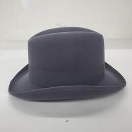 9th Street Hats Charles Gray Wool Homburg Hat Size Large alternative image