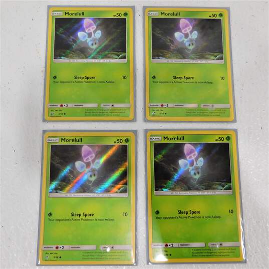 Pokemon TCG Lot of 10 Morelull Detective Pikachu Holofoil Cards 3/18 image number 4