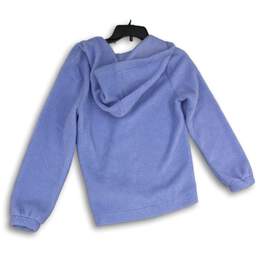 NWT LOFT Womens Blue Drawstring Long Sleeve Winter Pullover Hoodie Size XS alternative image