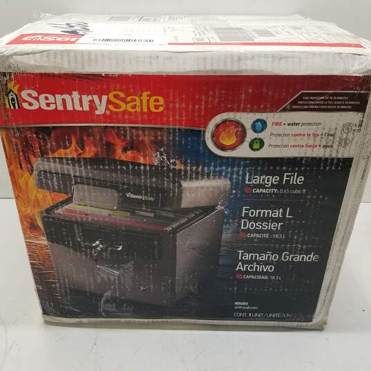 Sentry Safe HD4100 Safe Box, Fire-Resistant and Key Lock image number 1