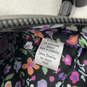 Authentic Womens Black Adjustable Strap Inner Pocket Fanny Pack Bag image number 6