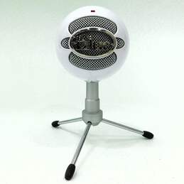 Blue Brand Snowball Ice Model White USB Computer Microphone