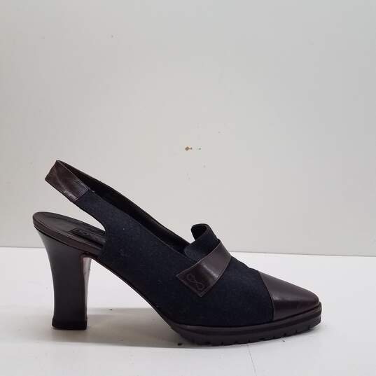 Vintage Donna Karan Slingback Pump Heels Shoes Size 7 B image number 1