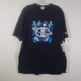 Mens Crew Neck Short Sleeve Pullover Graphic T-Shirt Size X-Large