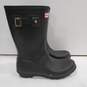 Hunter Women's Black MId Calf Rain Boots Size 6 image number 3