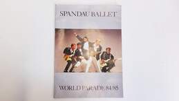 Spandau Ballet World Parade 84/84 Tour Program