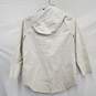 Banana Republic WM's Weather Resistant Hooded Ivory Parka Size M image number 2
