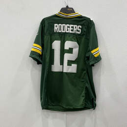 Mens Green NFL Green Bay Packers Aaron Rodgers Football Jersey Size 44 alternative image