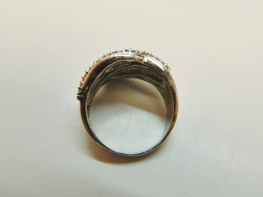 10K White Gold 1.06 CTTW Diamond Ring 4.2g image number 3
