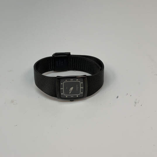 Designer Skagen Denmark Brown Adjustable Mesh Strap Analog Wristwatch image number 3