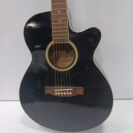 Indiana Madison MAD-BK Black Acoustic Guitar alternative image