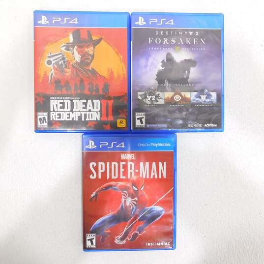Sony PlayStation 4 W/ 6 Games Red Dead Redemption 2 image number 11