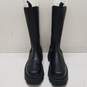 Lamoda Platform Chunky High Boots Black 6 image number 5