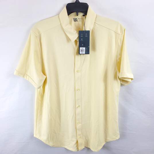 VRST Men Yellow Polo Shirt M NWT image number 1