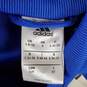 Adidas Women Blue Striped Track Jacket S NWT image number 3