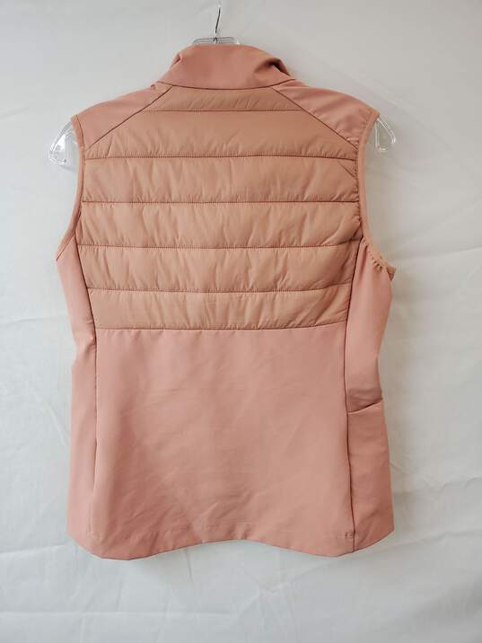 The North Face Pink Puffer Vest Womens Size S image number 2