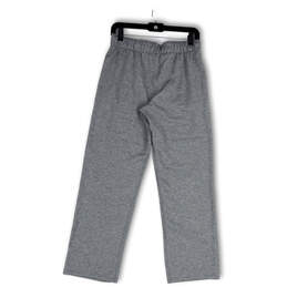 Womens Gray Dri-Fit Flat Front Elastic Waist Pull-On Sweatpants Size XL alternative image