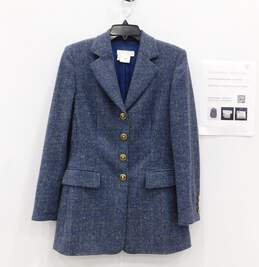 Escada Wool/Cashmere Maxi Blazer Size 36