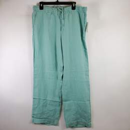 Charter Club Women Turquoise Pants L NWT