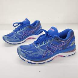 ASICS Gel Nimbus Blue Running Shoes Women's Size 8