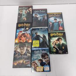 Bundle of 8 Harry Potter Series DVDs & One Blu-Ray Movie