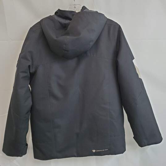 Obermeyer black insulated ski snow jacket teens size L 14-16 image number 2