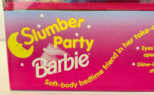 1994 Slumber Party Barbie Soft Body Doll #12696 New NRFB image number 2