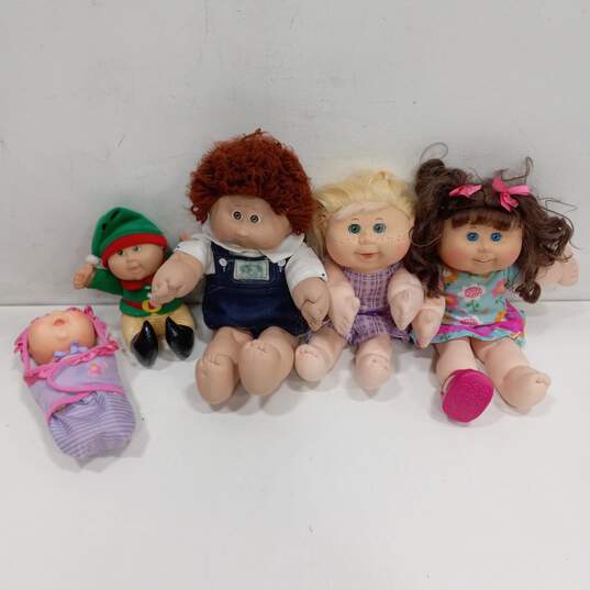 5PC Bundle of Cabbage Patch Kids Play Doll Lot image number 1