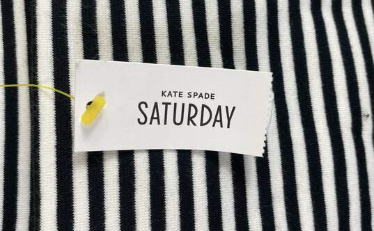 Kate Spade Women Black Striped Long Sleeve Blouse XS image number 5