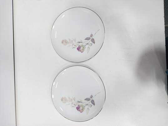 Set of 6 Assorted Vintage Fine China Lori Floral Serving Dishes image number 3