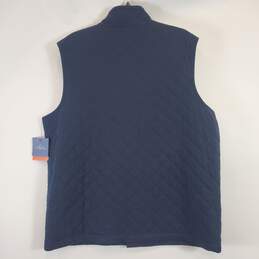 Croft & Barrow Women Blue Quilted Vest XL NWT alternative image