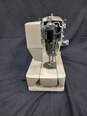 Montgomery Ward Sewing Machine Model No. UHT J1460 in Leather Case image number 7