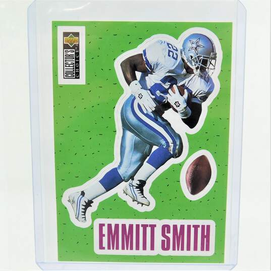1996 HOF Emmitt Smith Collector's Choice Stick-Ums Dallas Cowboys image number 1