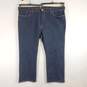 Lucky Brand Men Dark Wash Straight Baggy Jeans sz 46 image number 1