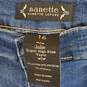 Nanette Lepore Women Blue Jeans Sz 16 NWT image number 3