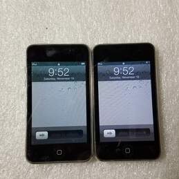 Lot of Two iPod touch 2nd Gen Model A1288 Storage 8GB