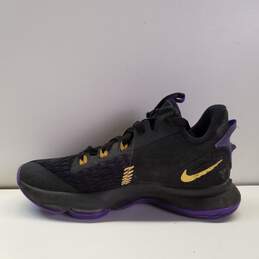Nike LeBron Witness 5 Lakers Shoes Women Athletic Sneakers US 6.5 alternative image