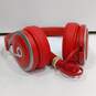 Beats By Dre Red Wired Headphones image number 5