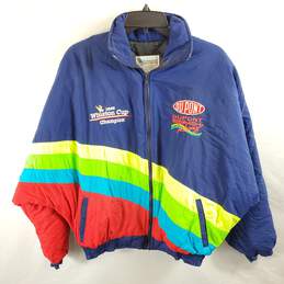 Motorsport Men Blue Dupont Vintage Racing Jacket S