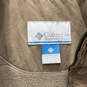 Mens Tan Long Sleeve Front Pockets Windproof Full-Zip Jacket Size Large image number 4