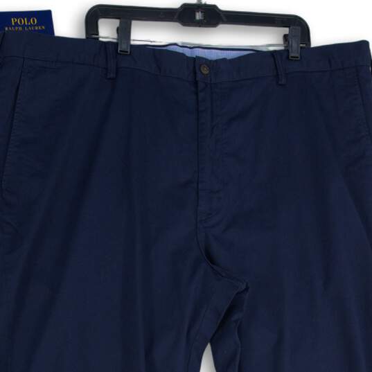 NWT Polo Ralph Lauren Mens Navy Blue Stretch Classic Fit Chino Pants Size 46B/30 image number 3