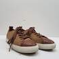 Coach York Suede Lace Up Sneakers Beige 8 image number 3