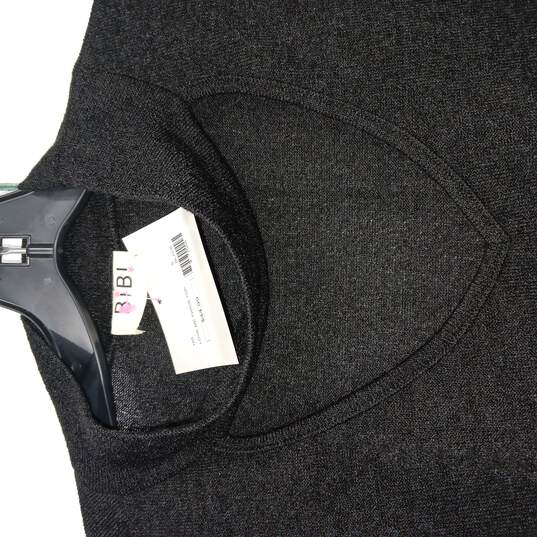 Bibi Women's Black Love Me Twice Sweater/Blouse Women's Size S - NWT image number 5