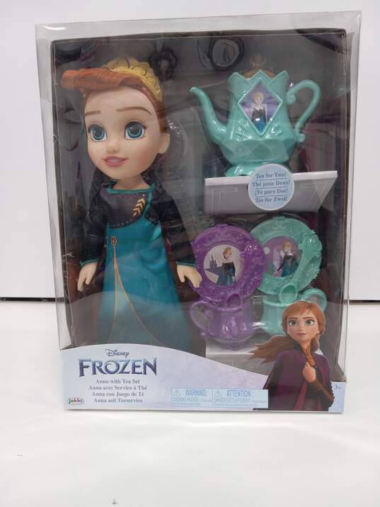 Disney Frozen Anna w/ Tea Set  IOB image number 1