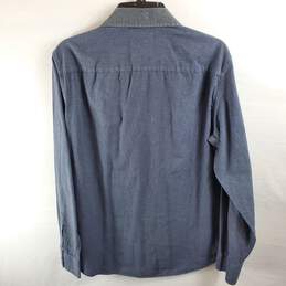Armani Exchange Men Gray Button Up Shirt M alternative image