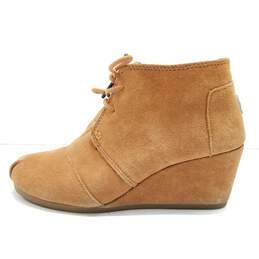 Toms Suede Desert Wedge Taupe 8.5 alternative image
